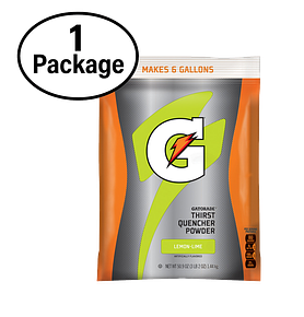 Gatorade Lemon Lime 6 Gallon Powder (1 Package)